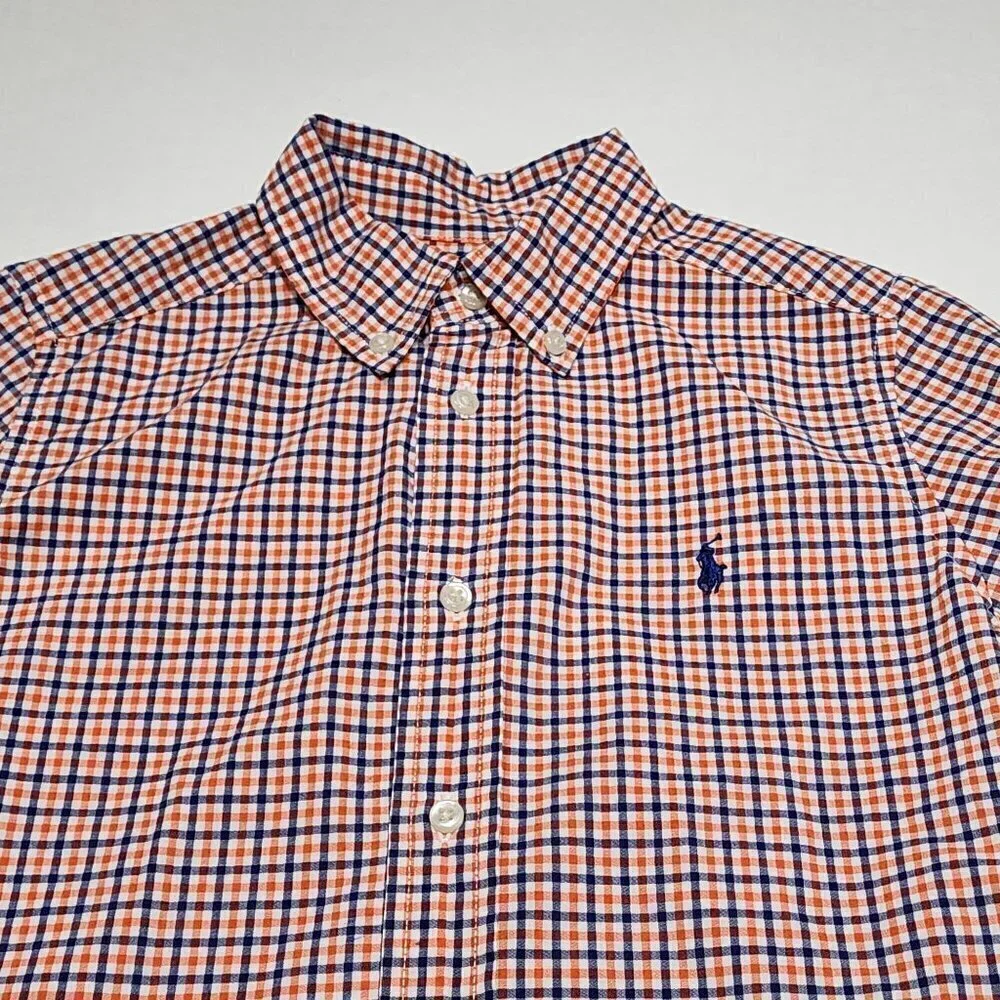 Ralph Lauren size 5 boy button down shirt Long sleeve